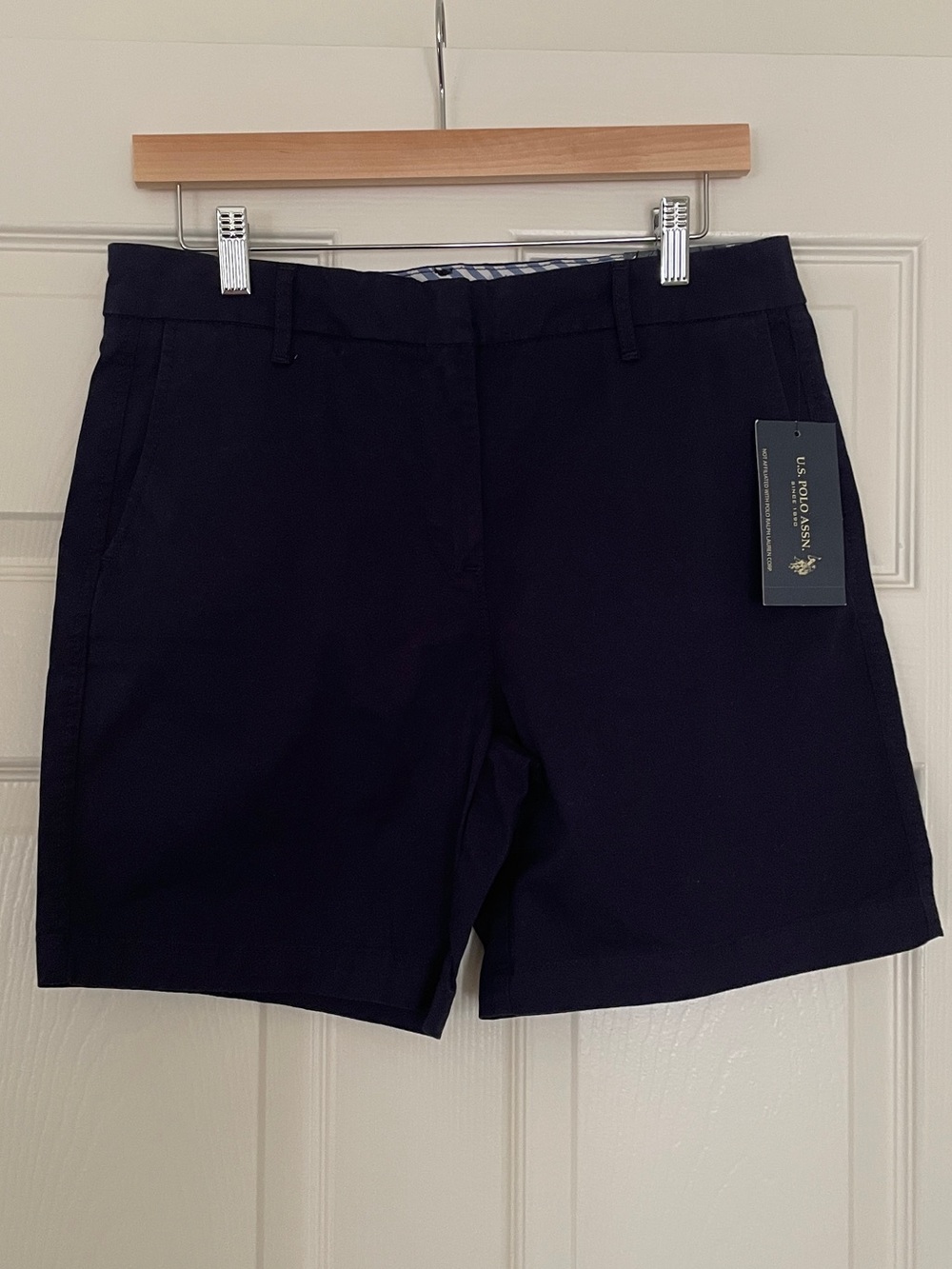 💙 U.S. Polo Assn. Navy Women’s Chino Bermuda Shorts 💙